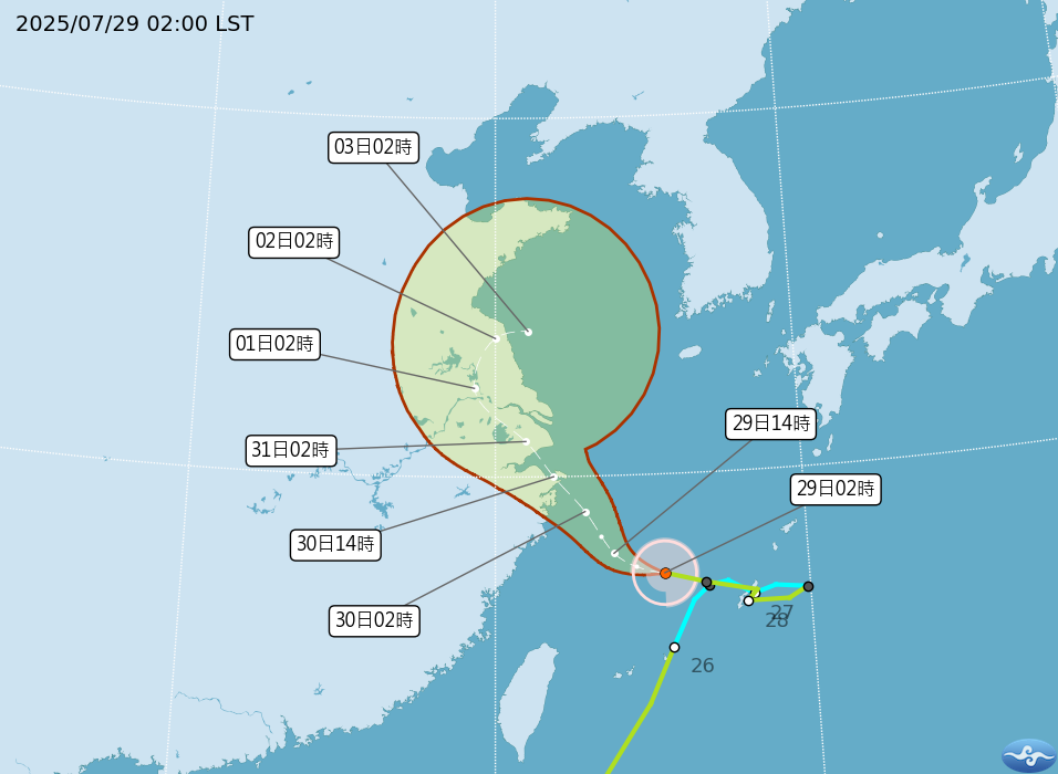 （圖／氣象署）
