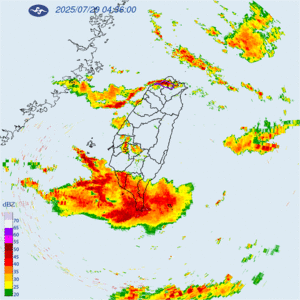 快訊／大雷雨北移！　轟3縣市
