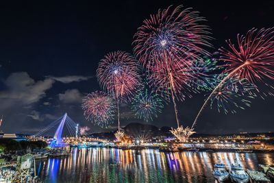 淡水10分鐘煙火8/10起連三周登場