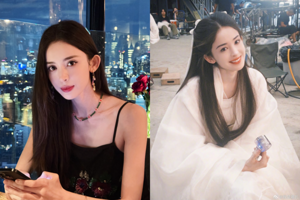 ▲▼手臂寬度＝腿！古力娜扎暴瘦不到45kg　傳「團隊隨時備葡萄糖片」。（圖／翻攝自微博／我是娜扎）