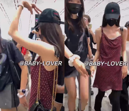 ▲▼手臂寬度＝腿！古力娜扎暴瘦不到45kg　傳「團隊隨時備葡萄糖片」。（圖／翻攝自微博）