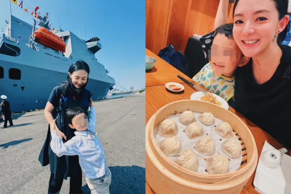 ▲▼歐陽靖獨養4歲兒「打算跟他聊生父」。（圖／翻攝自Instagram／imginoy）