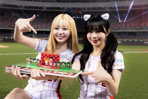 ▲▼權喜原享受主場應援。（圖／味全龍提供）