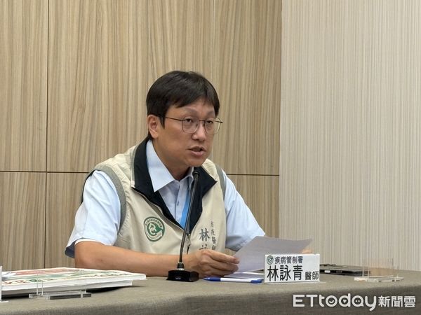 ▲▼防疫醫師林詠青說明最新疫情。（圖／記者洪巧藍攝）