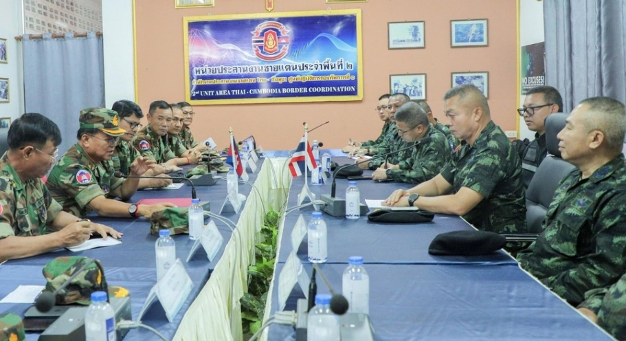 ▲▼泰柬軍方宣布「立即停火」！6大共識曝光。（圖／翻攝自柬中時報）