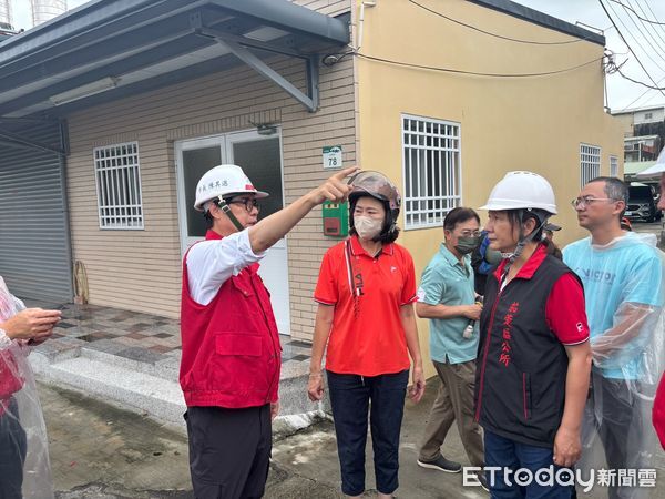 ▲▼ 高雄停班課！陳其邁忙視察排水設施：以最嚴苛降雨情境防汛。（圖／記者賴文萱翻攝）