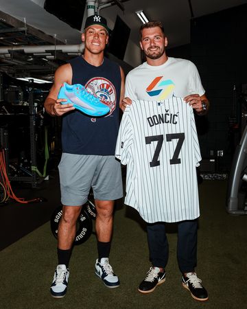 ▲▼湖人唐西奇；洋基賈吉。（圖／翻攝自X／@Yankees）