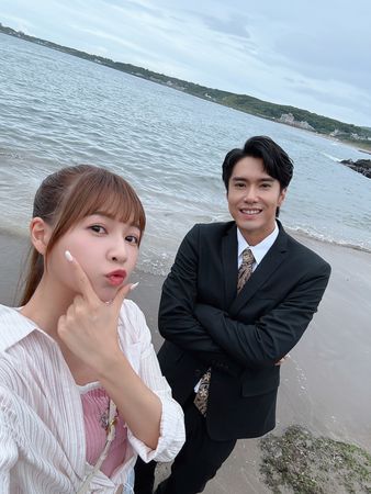 ▲謝京穎與洪浩竣在《好運來》組成「薇賢CP」，愛鬥嘴日常不間斷。（圖／民視提供）