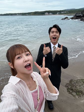 ▲謝京穎與洪浩竣在《好運來》組成「薇賢CP」，愛鬥嘴日常不間斷。（圖／民視提供）
