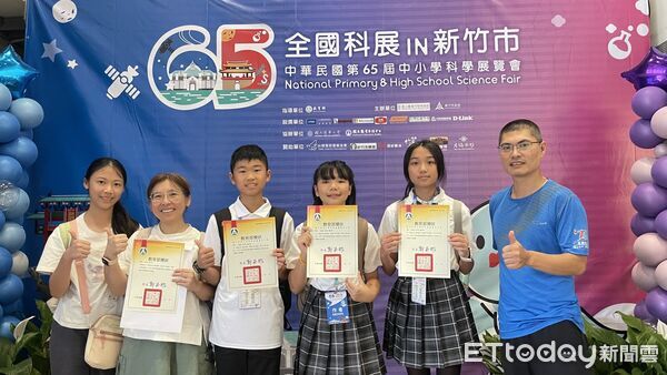 ▲▼花蓮縣科展代表隊在全國科展中獲得「全國第三名」2件、佳作1件、特別獎1件及「團隊合作獎」1件等優異表現。（圖／花蓮縣政府提供，下同）