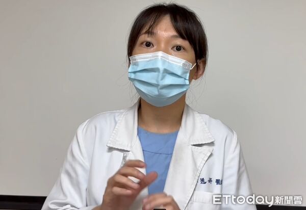 ▲台中醫院急診科醫師林逸婷。（圖／記者游瓊華攝）