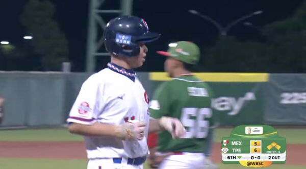 ▲▼U12世界盃，再見觸身球保送。（圖／截自getwin_sport頻道）