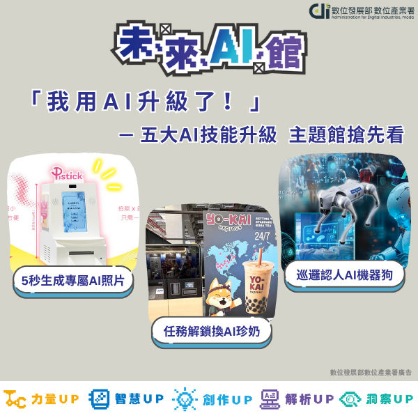 AI WAVE SHOW,AI WAVE 2025,智慧生活,5G專網,電子簽章（圖／數位產業署提供）