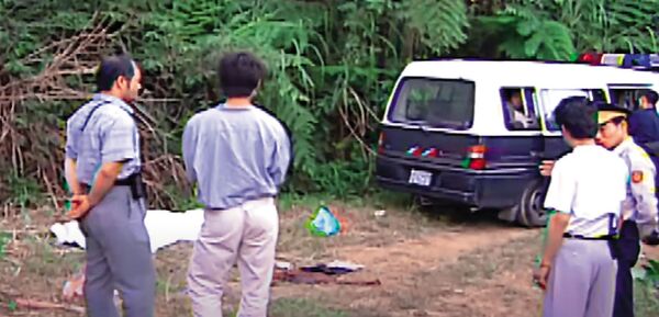警方根據潘姓少年的供詞，在山區搜索，順利偵破殺人棄屍案。（東森新聞提供）