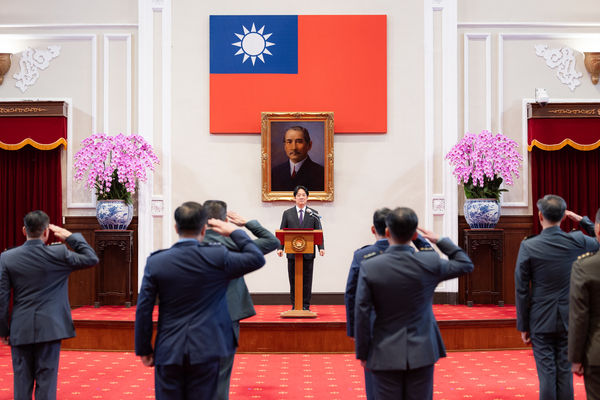 ▲▼總統賴清德主持「中華民國114年8月份將官晉任授階典禮」。（圖／總統府提供）