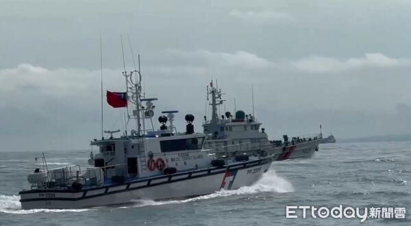 ▲▼中國海警船連兩日入侵我國限制水域。（圖／記者林名揚翻攝）