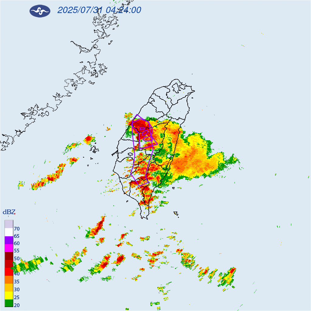 ▲▼超大豪雨警報。（圖／中央氣象署）