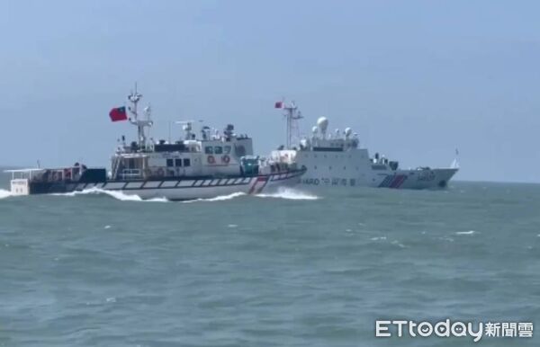 ▲▼中國海警船連兩日入侵我國限制水域。（圖／記者林名揚翻攝）