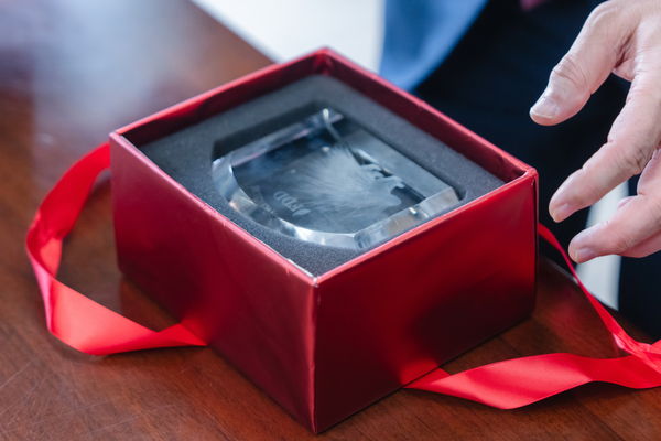 ▲▼外交部長林佳龍28日於外交部接見「保衛民主基金會」（Foundation for Defense of Democracies, FDD）中國計畫主席博明（Matthew Pottinger）訪團。（圖／翻攝外交部長林佳龍臉書）