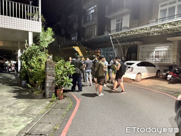 ▲▼信義砍人男落網畫面曝光。（圖／記者張君豪翻攝）