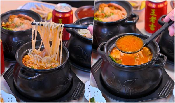 ▲▼川麵道北平店罐罐米線。（圖／部落客橘子狗愛吃糖授權提供）