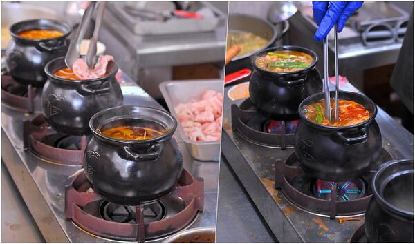 ▲▼川麵道北平店罐罐米線。（圖／部落客橘子狗愛吃糖授權提供）