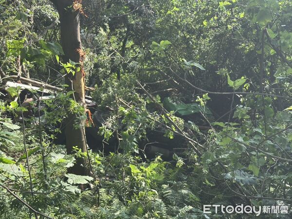 ▲新北市八里區追撞2命危。（圖／記者陳以昇翻攝，下同）