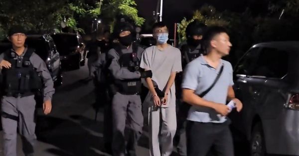 劉嫌殺人後，逃到宜蘭落網。（翻攝記者爆料網）