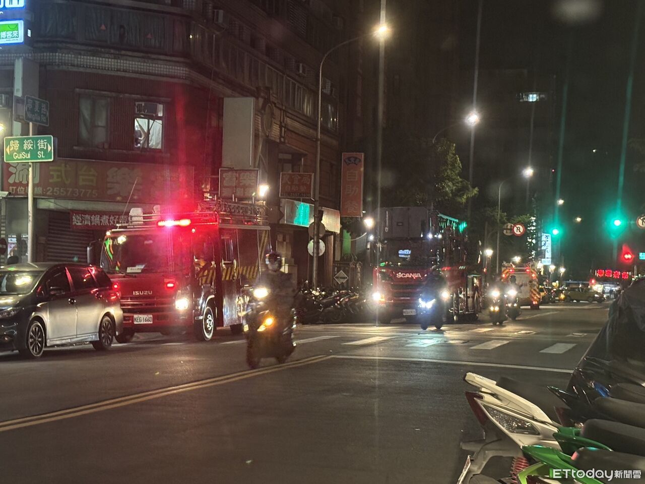 快訊／北市靜修高中驚傳火警　疑電線走火
