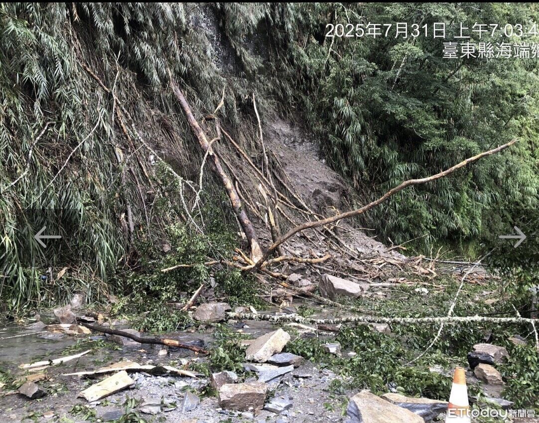 快訊／台東部落道路路基掏空　達仁鄉土坂國小、土坂村今停班課