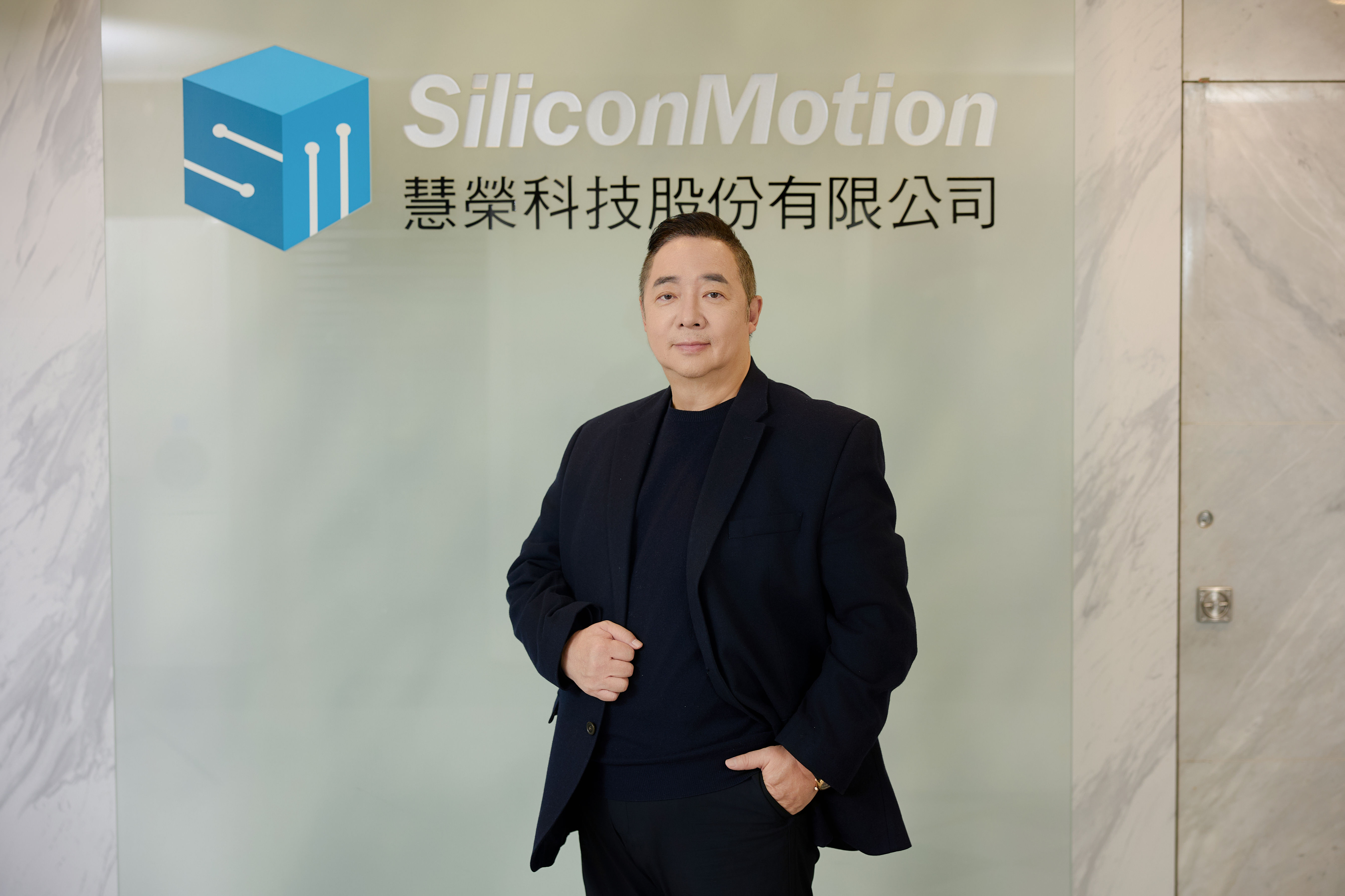 ▲▼慧榮科技總經理苟嘉章。（圖／慧榮提供）