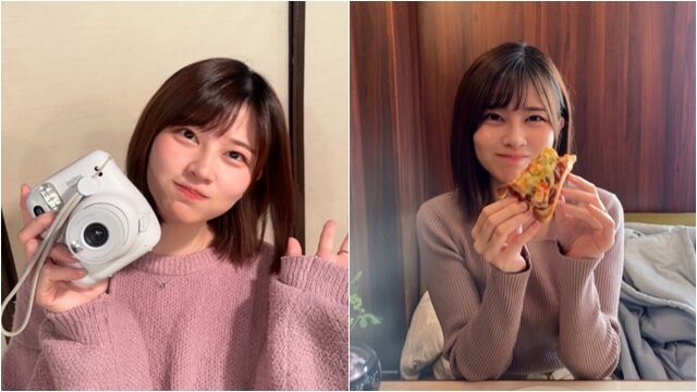 ▲▼「日本OL太甜美」全球爆紅！這張照狂吸7600萬觀看　馬斯克也轉發。荒木佐保里（圖／翻攝X@kawausosuki0513）