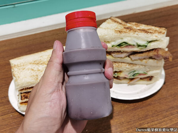 ▲▼素志久碳烤三明治。（圖／部落客Darren蘋果樹旅遊玩樂誌授權提供）