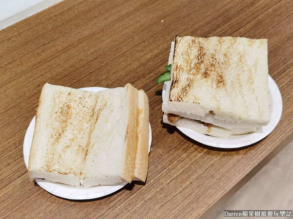 ▲▼素志久碳烤三明治。（圖／部落客Darren蘋果樹旅遊玩樂誌授權提供）