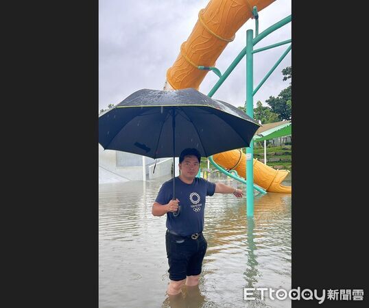 ▲台中,災情。（圖／市議員蔡耀頡提供、大坑里曾朝煌里長提供）