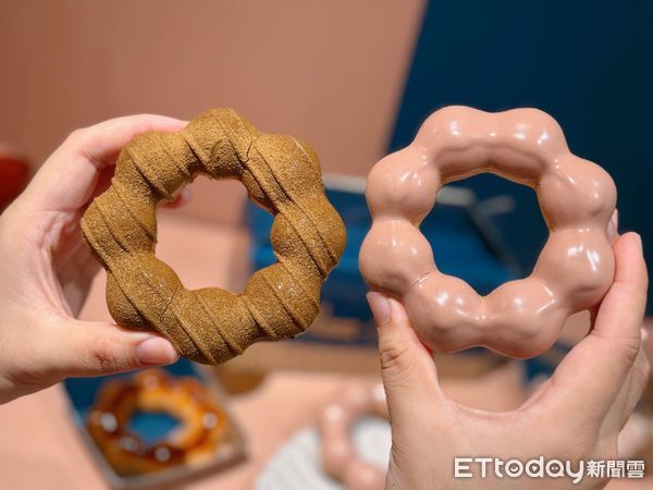 ▲▼Mister Donut聯名可不可熟成紅茶推9款甜甜圈+飲料 。（圖／記者蕭筠攝）