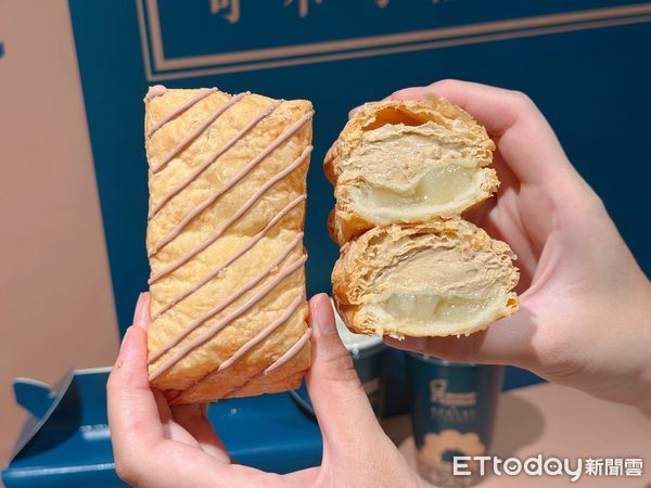 ▲▼Mister Donut聯名可不可熟成紅茶推9款甜甜圈+飲料 。（圖／記者蕭筠攝）