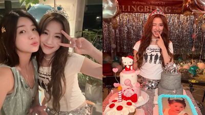歐陽娣娣21歲「陳妍希貼臉慶生」　私下真實互動全被拍