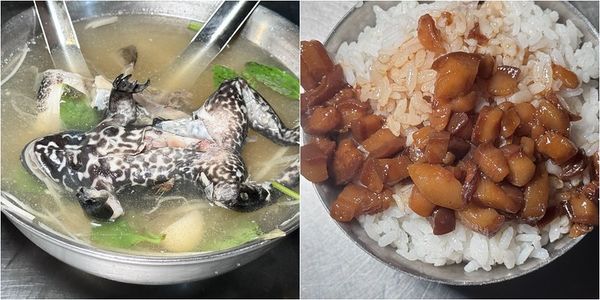 ▲▼蒜頭青蛙湯。（圖／部落客小虎食夢網授權提供）