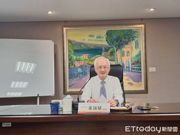 ▲▼兆豐金董事長董瑞斌。（圖／記者巫彩蓮攝）