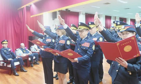 ▲矯正署今天下午舉行高階新任首長及主管交接宣誓儀式。（圖／矯正署提供）