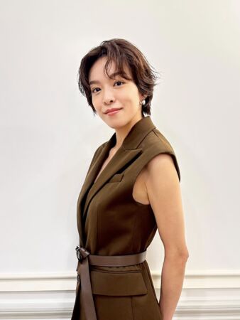 ▲賴郁庭為戲剪去20年長髮。（圖／凱渥提供）