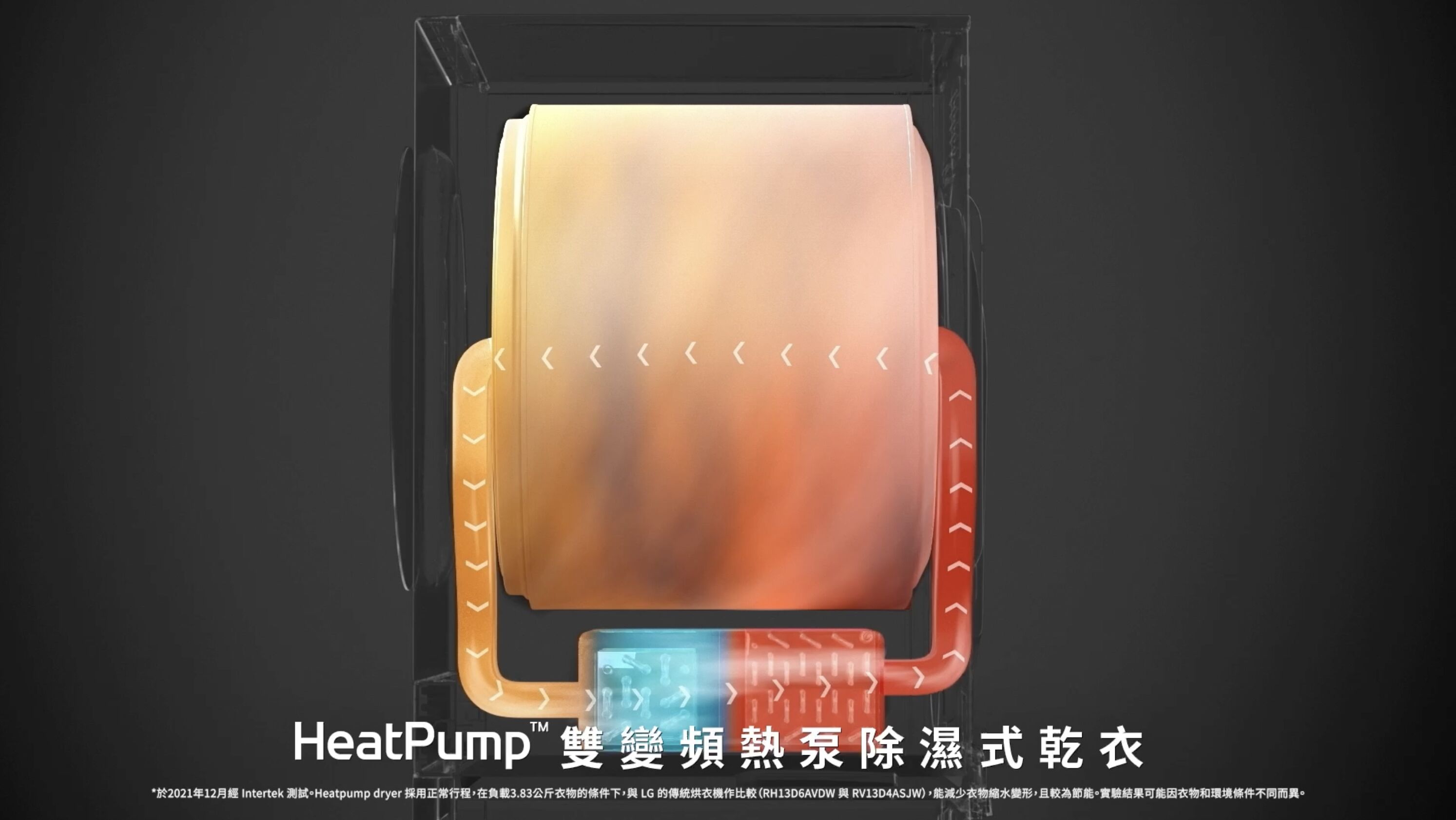 ▲▼LG WashTower,AI智控洗乾衣機,洗乾同步。（圖／取自影片）