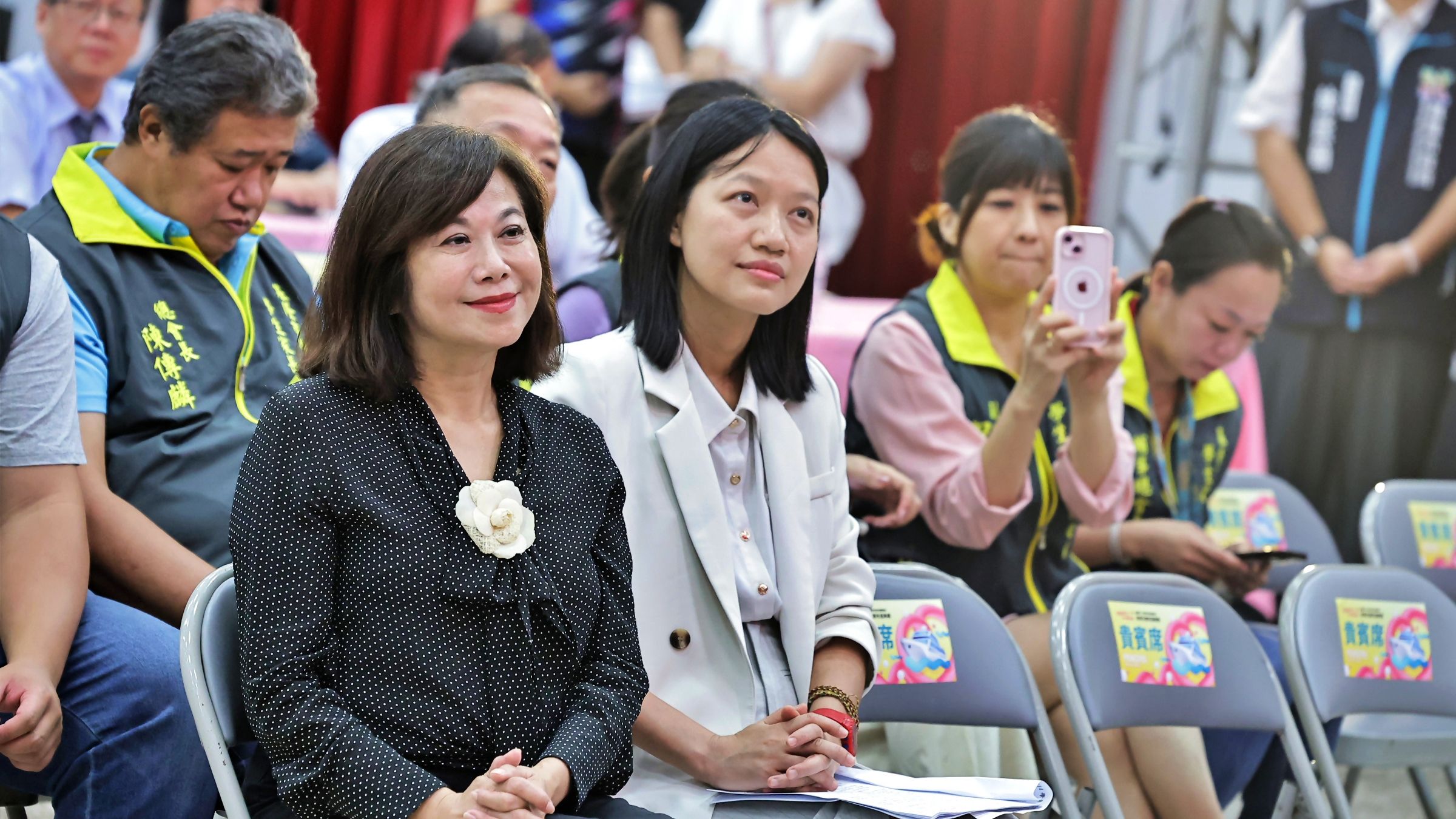 ▲基隆21位校長宣誓就職。（圖／記者郭世賢翻攝）