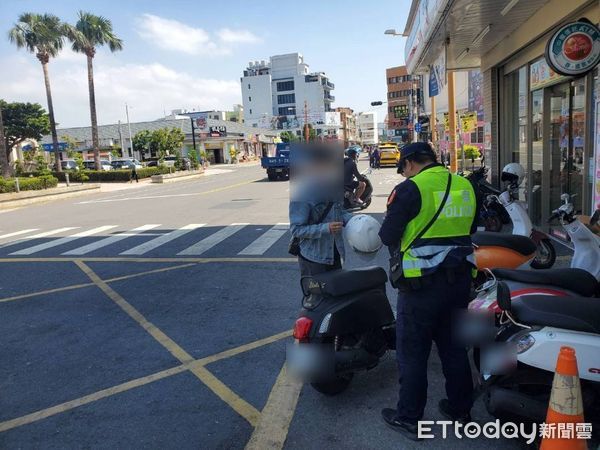 ▲恆春警分局4日至6日實施「路口車不停讓行人暨行人違規取締」專案。（圖／記者陳崑福翻攝）