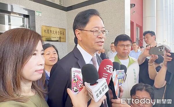 ▲桃園市長張善政期望政府繼續努力談判努力往下降。（圖／記者沈繼昌攝）