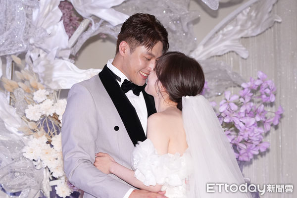 ▲張睿家&黃安若婚宴。（圖／記者林敬旻攝）