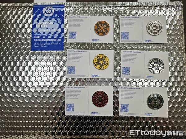 ▲▼台科大新生包首推6款新徽章，引爆新舊生尖叫與熱議。（圖／台科大提供）