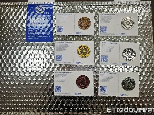 ▲▼台科大新生包首推6款新徽章，引爆新舊生尖叫與熱議。（圖／台科大提供）