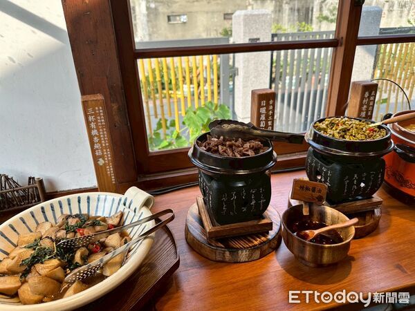 ▲▼桃園平鎮延平路食農故事館,食寓,蕃薯藤自然食堂。（圖／記者黃凱翊攝）